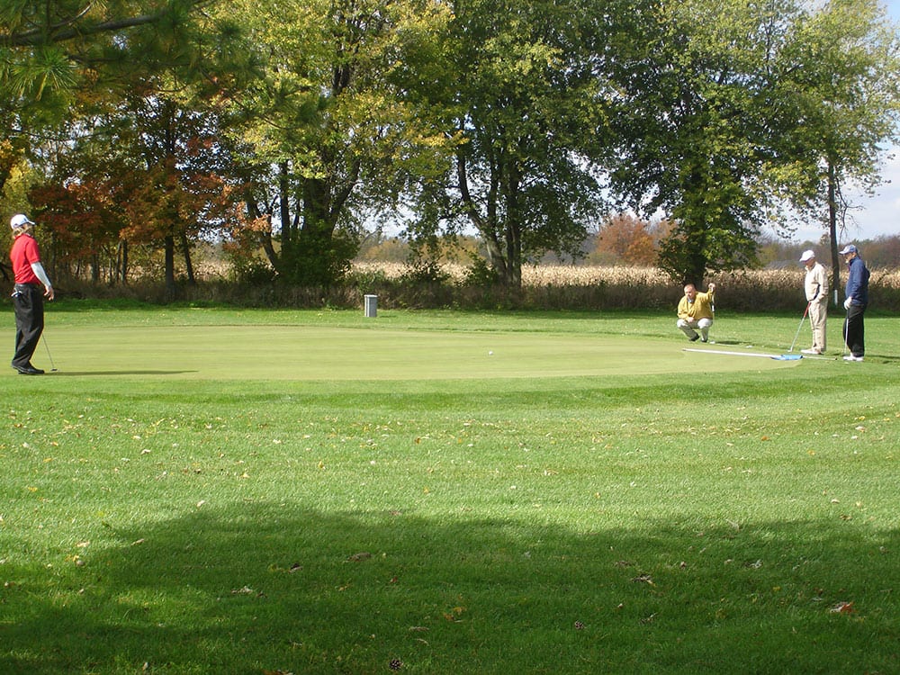landscape view of golf course