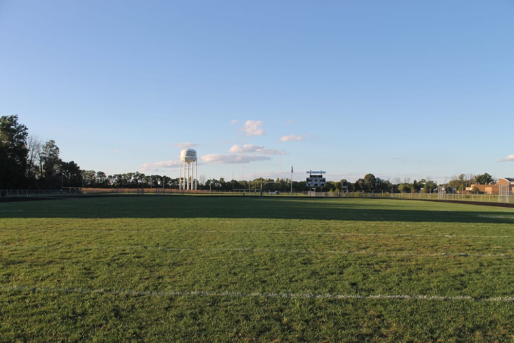 Sept 11th, 10 days after ryegrass seeding