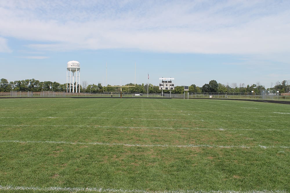 Sept 13th, 12 days after ryegrass seeding