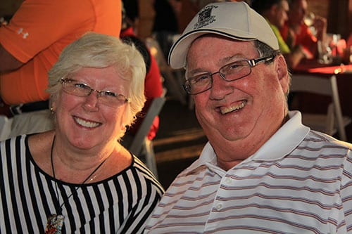 dan and sue smiling for portrait