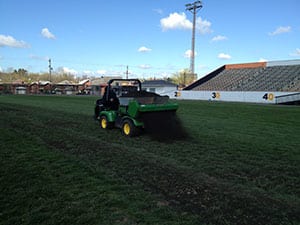 machine on field 