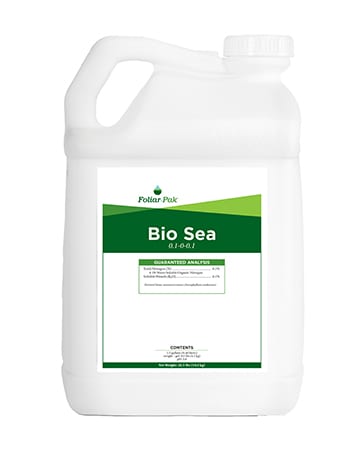 bottle of Foliar-Pak Bio Sea