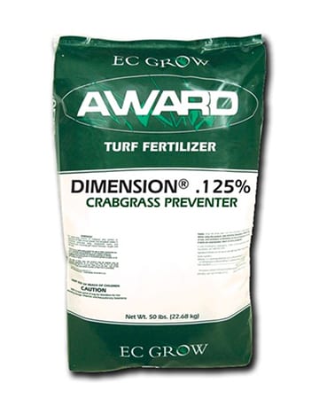 bag of Dimension .125% Crabgrass Preventer
