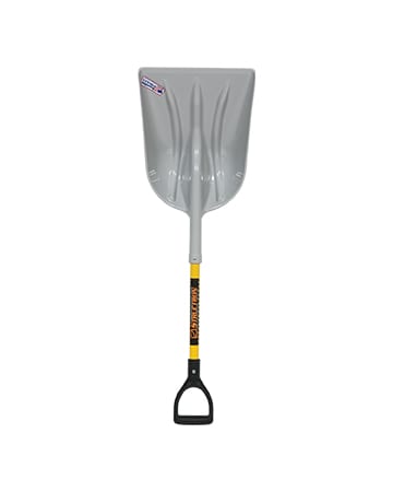 grey scoop shovel