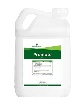 bottle of Foliar-Pak Promote