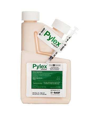 bottle of Pylex herbicide