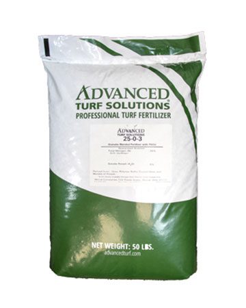 25-0-3 fertilizer by advanced turf