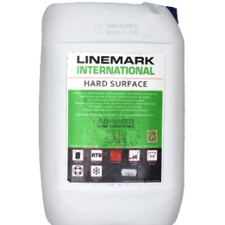 container of Linemark Blue Hard Surface Paint
