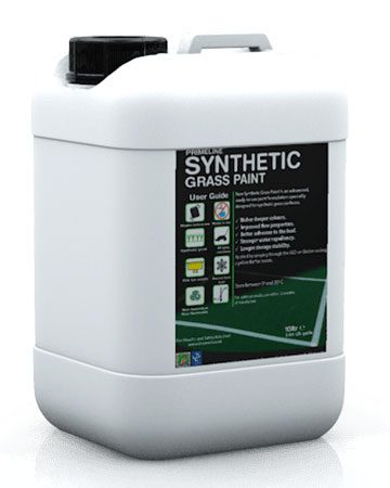 container of Linemark Blue Synthetic Grass Paint