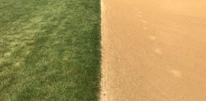 Crisp-Edges on baseball field