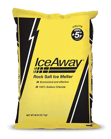 iceaway rock salt bag
