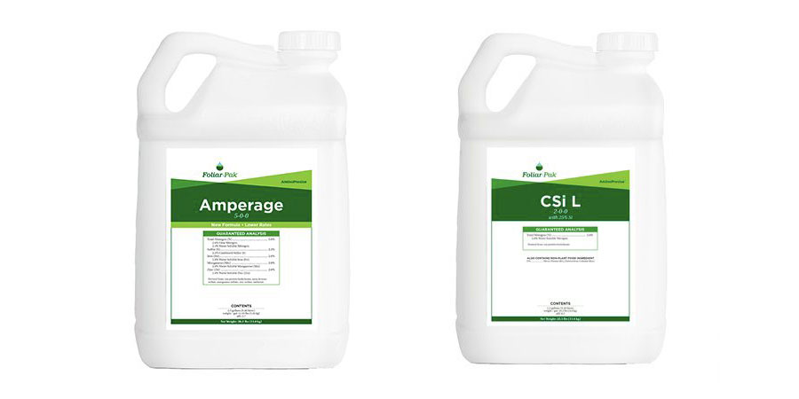 Amperage and CSiL jugs on a white background