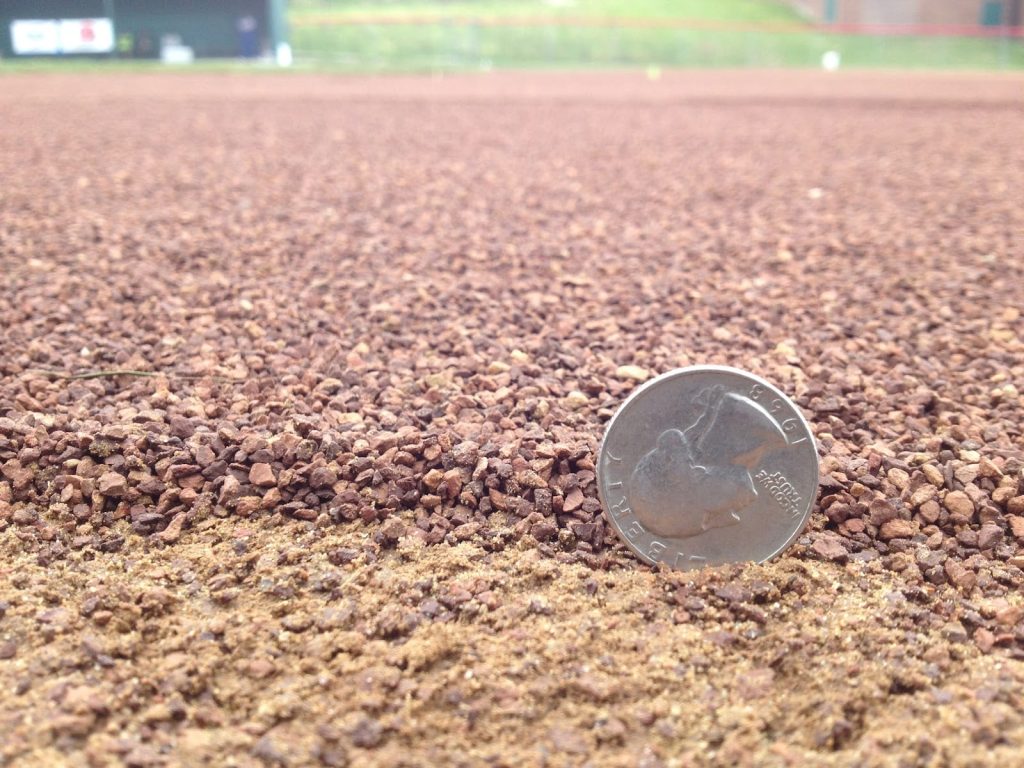 coin in dirt