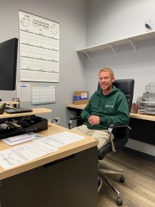 advanced turf columbia warehouse manager