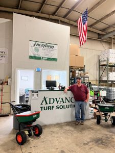advanced turf columbia warehouse team