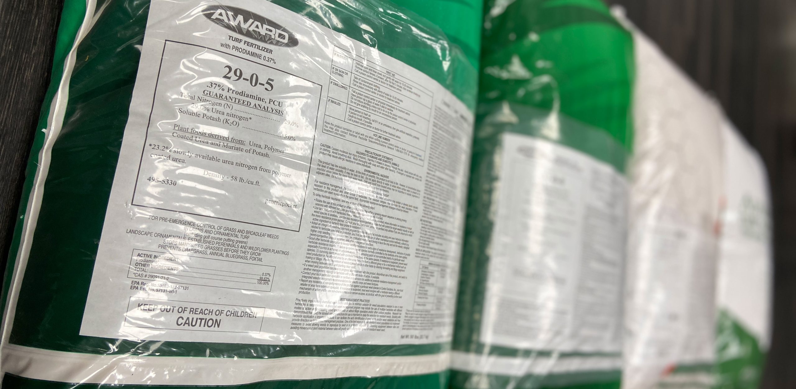 impregnated fertilizer