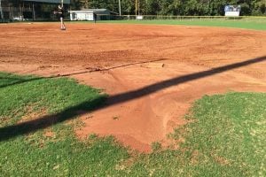 surface grade on field
