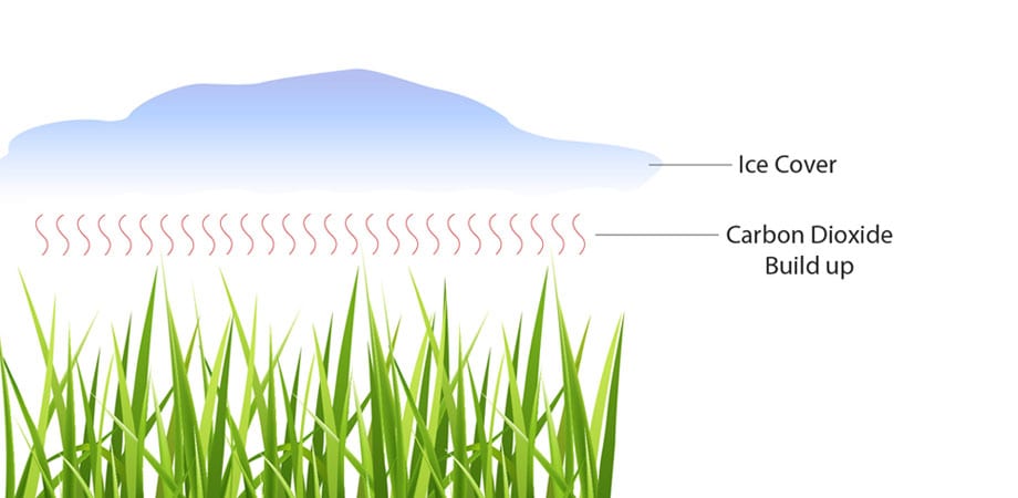 ice accumulation danger illustration