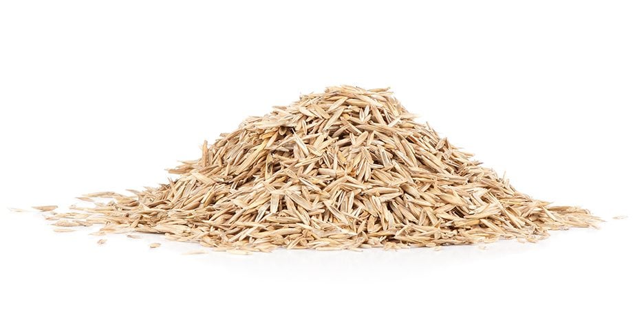 grass seed pile