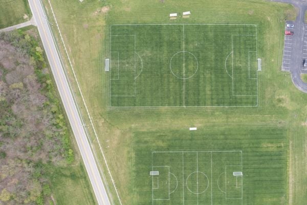 Soccer fields at Middleton-Mills Park in Covington, KY
