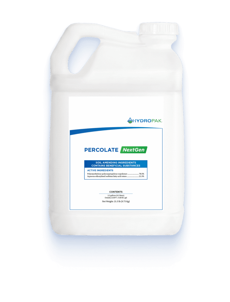 HydroPak Percolate NextGen soil surfactant container